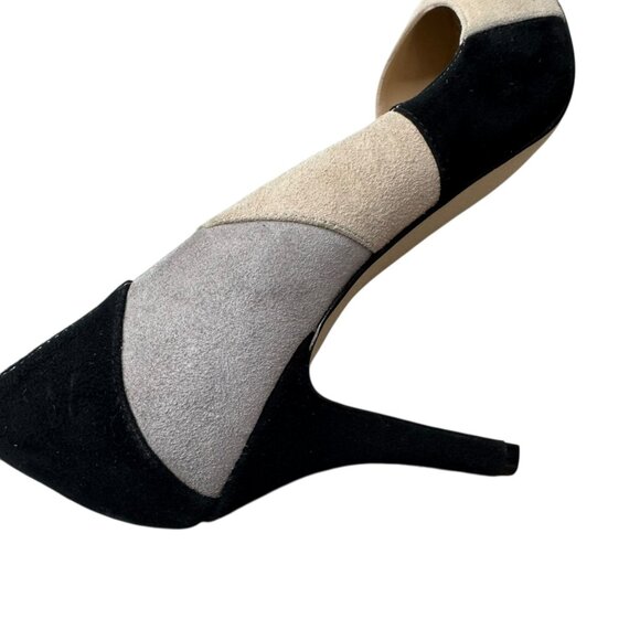 BCBG Paris Suede Colorblock Pumps Women’s Size 9 – Excellent Condition - Picture 3 of 9